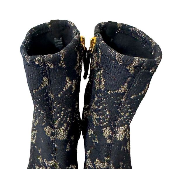 Giuseppe Zanotti Black Lace Pointy High Heel Boots Size 40 (US 10) - Picture 4 of 15